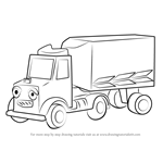 How to Draw Packer from Bob the Builder