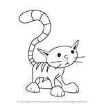 How to Draw Pilchard from Bob the Builder