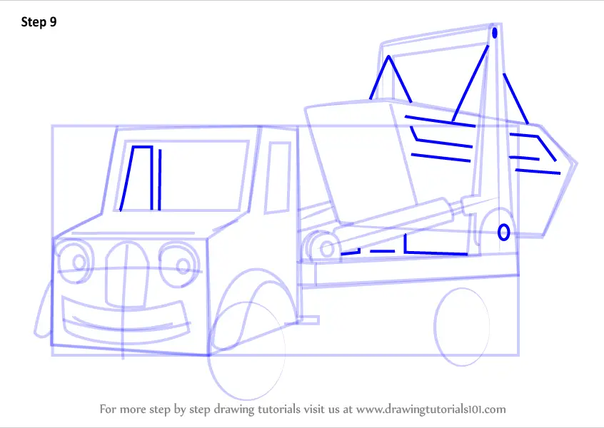 How to Draw Skip from Bob the Builder (Bob the Builder) Step by Step