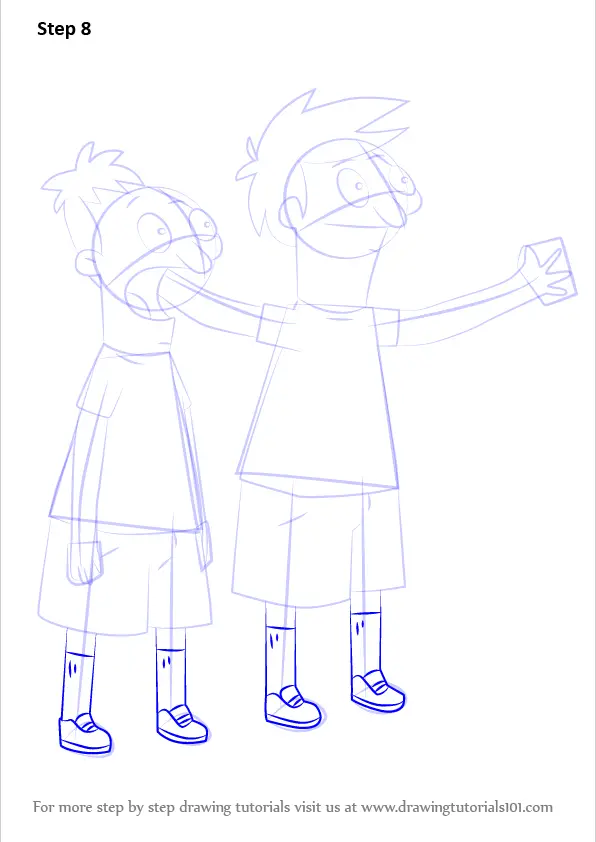 How to Draw Andy and Ollie Pesto from Bob's Burgers (Bob's Burgers