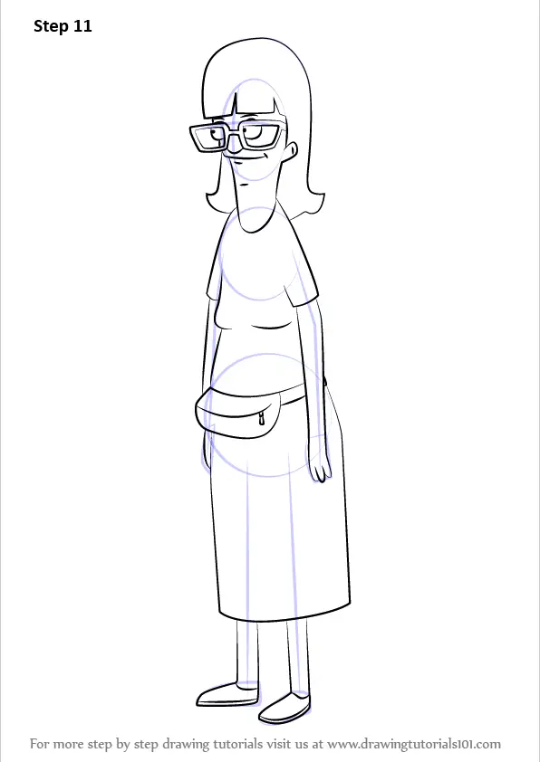 How to Draw Gayle from Bob's Burgers (Bob's Burgers) Step by Step