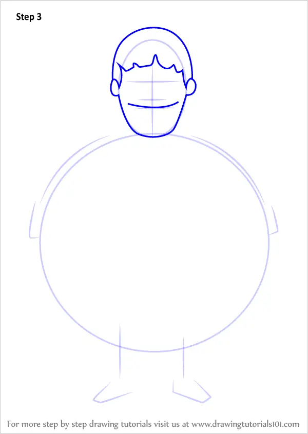 Learn How to Draw Gene Belcher from Bob's Burgers (Bob's Burgers) Step