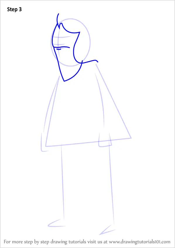 How To Draw Gloria From Bobs Burgers Bobs Burgers Step By Step