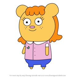 How to Draw Honey Bear from Bossy Bear