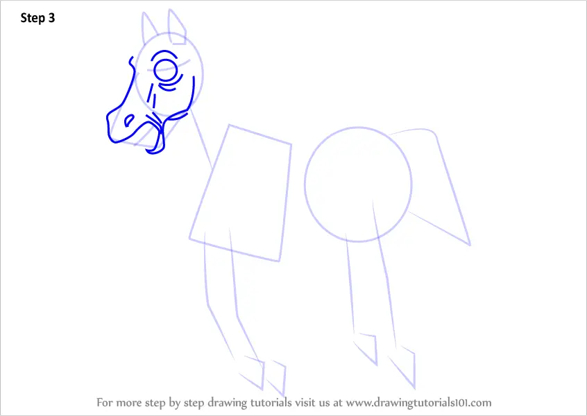 How to Draw Paralyzed Horse from Bravest Warriors (Bravest Warriors ...