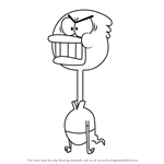 How to Draw Poltergoose from Breadwinners