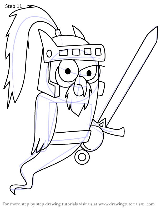 zombie knight coloring pages