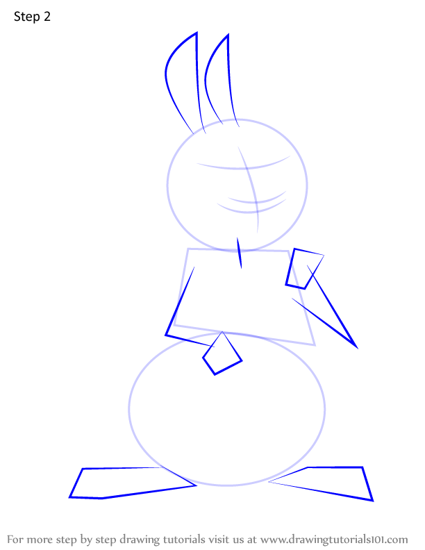 How to Draw Ma Rabbit from Bunnicula (Bunnicula) Step by Step ...