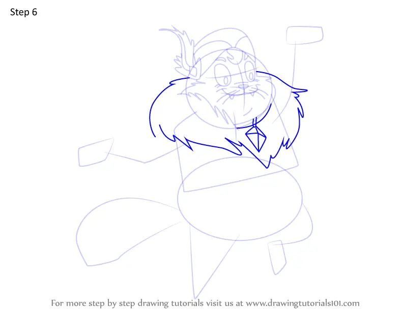 How to Draw Missy McWhiskers from Bunnicula (Bunnicula) Step by Step ...