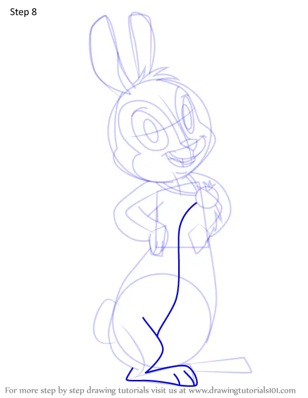 How to Draw Veronica Rabbit from Bunnicula (Bunnicula) Step by Step ...