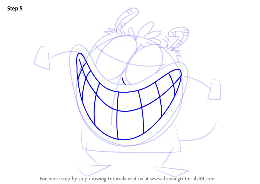 How To Draw Bunsen From Bunsen Is A Beast (Bunsen Is A Beast) Step By ...