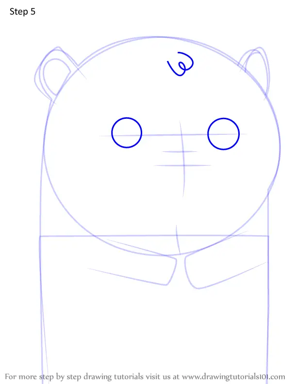 How to Draw Larry the Hamster from Camp Camp (Camp Camp) Step by Step ...