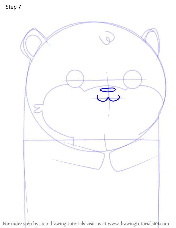 How To Draw Larry The Hamster From Camp Camp (camp Camp) Step By Step 