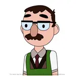 How to Draw Lester from Camp Camp