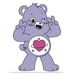 How to Draw Daydream Bear from Care Bears