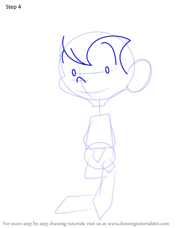 How to Draw Rudy Tabootie from ChalkZone (ChalkZone) Step by Step ...