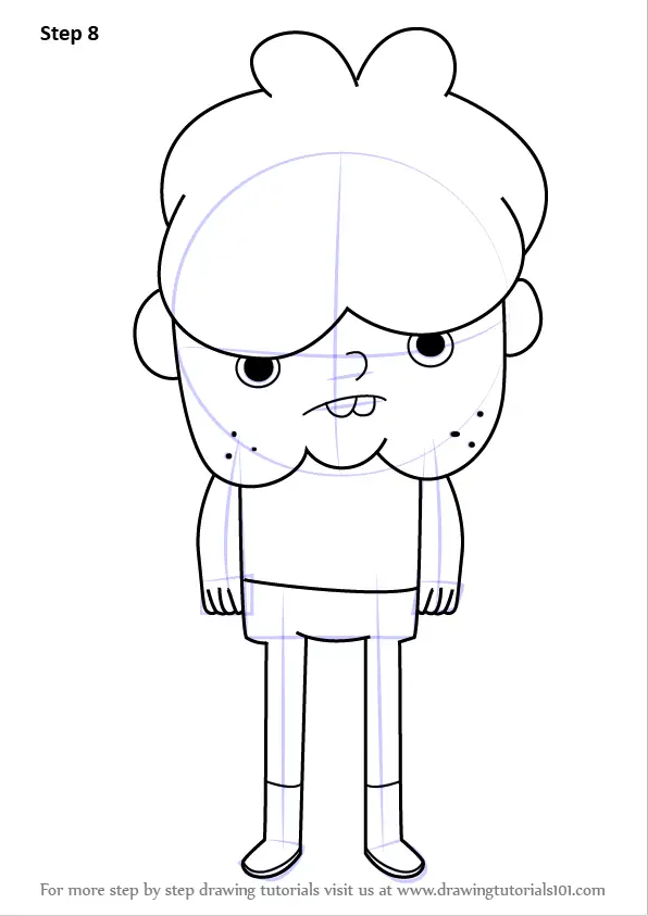 How to Draw Camden from Clarence (Clarence) Step by Step ...