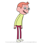 How to Draw Dustin Conway from Clarence