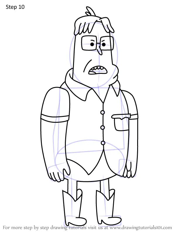 How to Draw Seymour Wendle from Clarence (Clarence) Step by Step ...