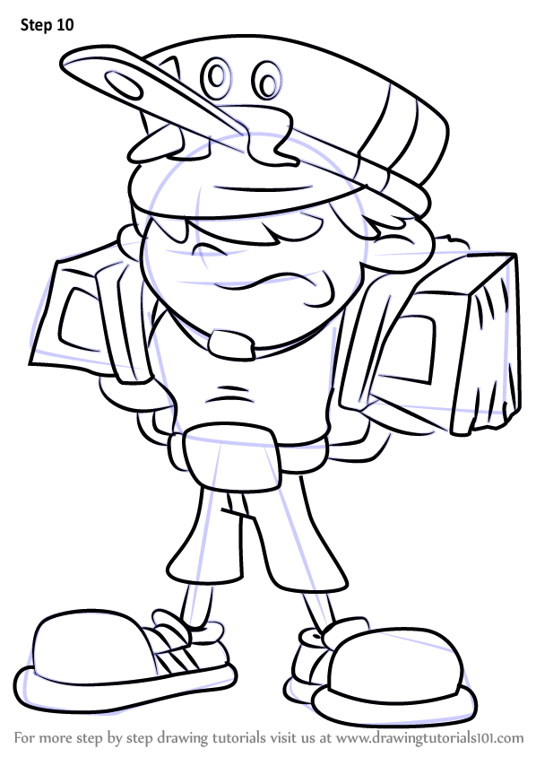 Learn How To Draw Numbuh 100 From Kids Next Door Codename