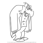 How to Draw Igor from Count Duckula