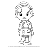 How to Draw Chrissie from Daniel Tiger's Neighborhood