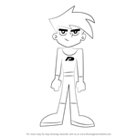 How to Draw Danny from Danny Phantom