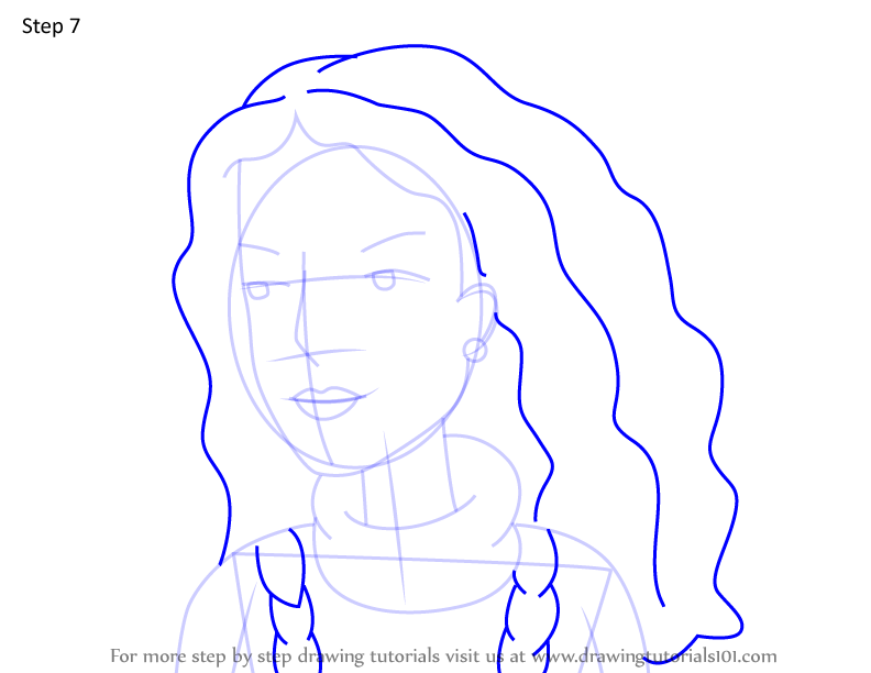 How to Draw Amy Barksdale from Daria (Daria) Step by Step ...