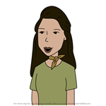 How to Draw Cassidy from Daria