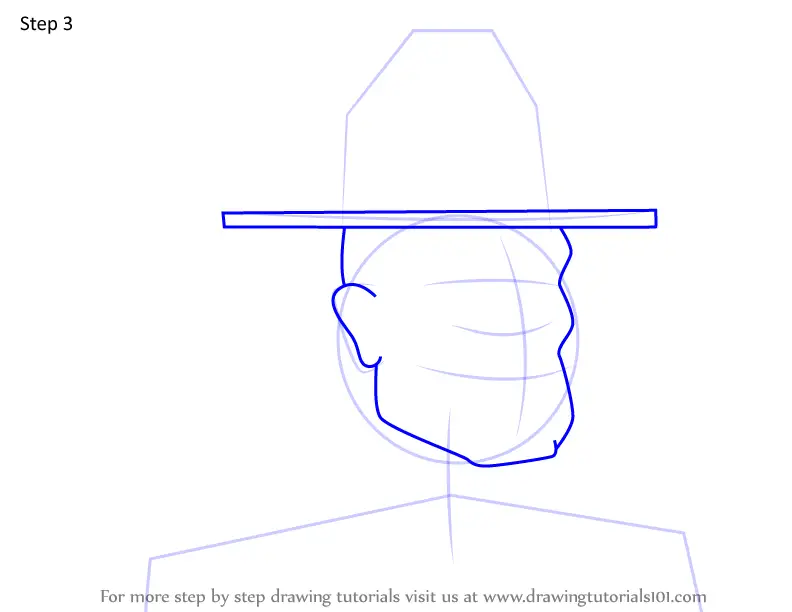 How to Draw Corporal Ellenbogen from Daria (Daria) Step by Step ...