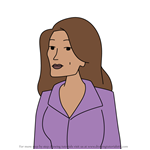 How to Draw Janet Barch from Daria