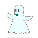 How to Draw William the Ghost from Didou