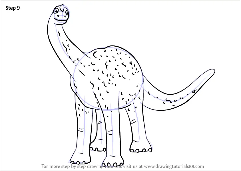 Download Learn How to Draw Mr. Argentinosaurus from Dinosaur Train (Dinosaur Train) Step by Step ...