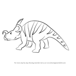 How to Draw Uncle Jack Einiosaurus from Dinosaur Train