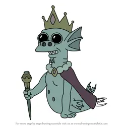 How to Draw King Dripo from Disenchantment