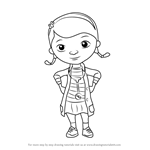 How to Draw Doc from Doc McStuffins
