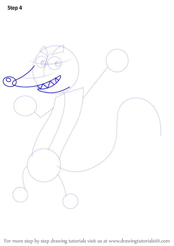 How to Draw Swiper from Dora the Explorer (Dora the Explorer) Step by