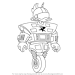 How to Draw Gizmoduck from DuckTales