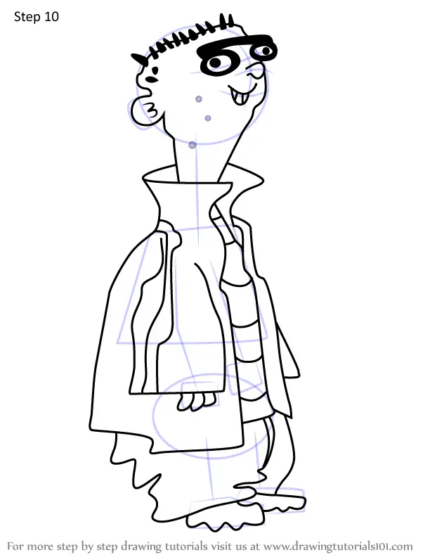 How To Draw Ed From Ed, Edd N Eddy (Ed, Edd N Eddy) Step By Step ...