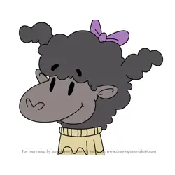 How to Draw Lamb sisters from Elinor Wonders Why