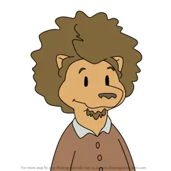 How to Draw Mr. Lion from Elinor Wonders Why