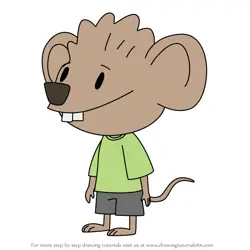 How to Draw Tito Mouse from Elinor Wonders Why