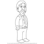 How to Draw Bruce from Family Guy