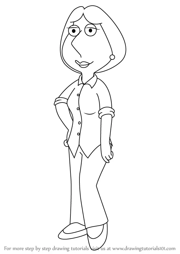 Learn How to Draw Lois Griffin from Family Guy (Family Guy ...