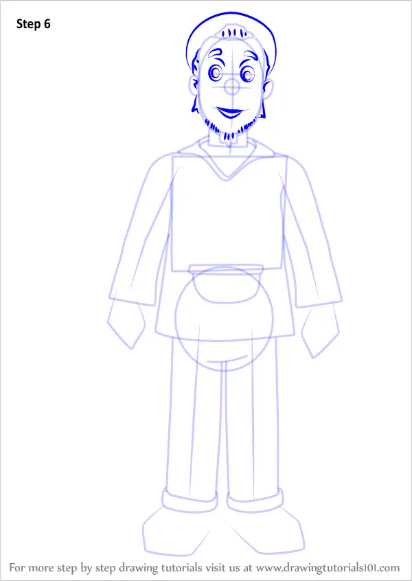 How to Draw Charlie Jones from Fireman Sam (Fireman Sam) Step by Step ...