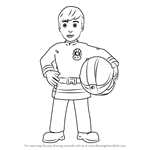How to Draw Ellie Phillips from Fireman Sam