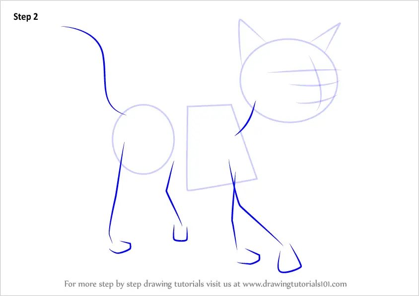 How to Draw Lion Cat from Fireman Sam (Fireman Sam) Step by Step ...