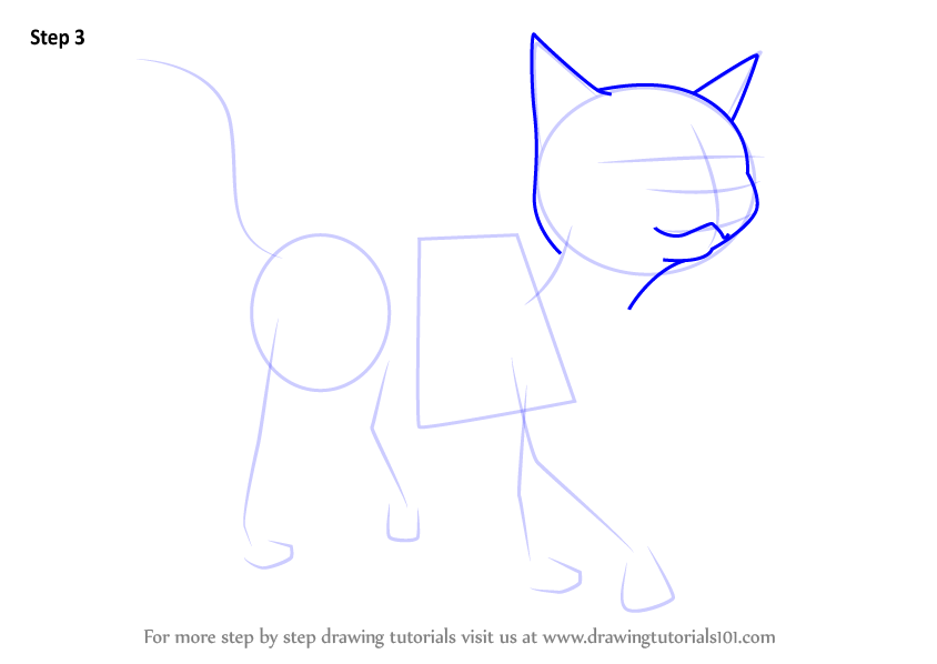 How to Draw Lion Cat from Fireman Sam (Fireman Sam) Step by Step ...