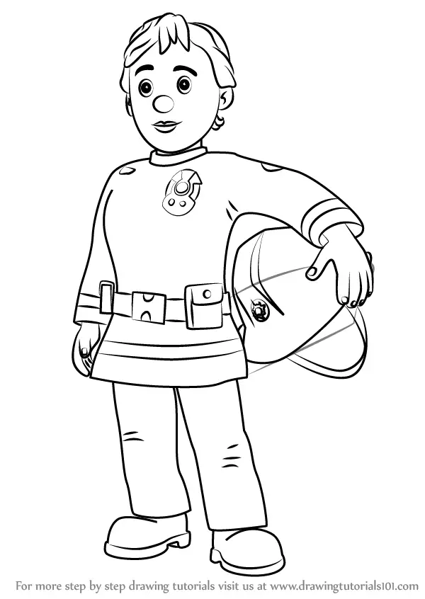 Learn How to Draw Penny Morris from Fireman Sam (Fireman Sam) Step by