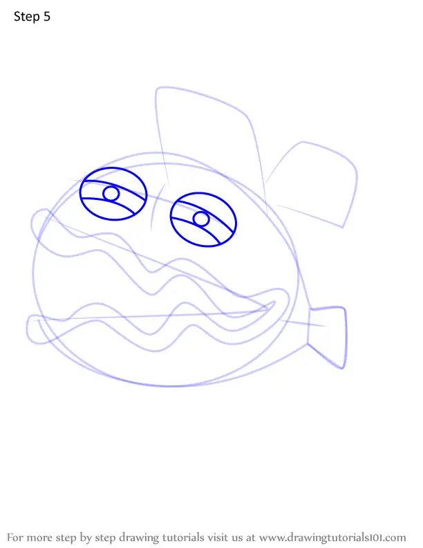 How to Draw Clamanda from Fish Hooks (Fish Hooks) Step by Step ...